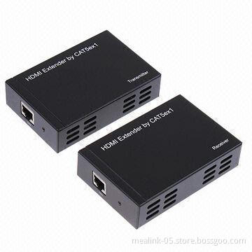 120m HDMI Extender, Over One Cat5e/CAT6 (Over LAN), 1,080P with IR, Manufactured by Mealink